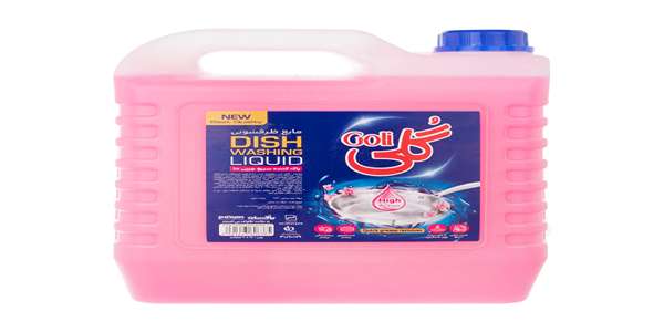 مایع ظرفشویی 4 لیتری گلی غلظت متوازن مداومت